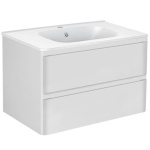 Тумба под раковину Vincea Vico 80 белая VMC-2V800GW