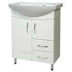 Тумба под раковину Санта Стандарт 60 белый