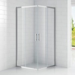 Душевой уголок Cezares Eco хром (ECO-O-A-2-80-C-Cr)