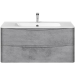Тумба под раковину Vincea Paola 100 серая VMC-2P100BT