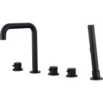 Смеситель на борт ванны Allen Brau Priority черный матовый 5.31007-31