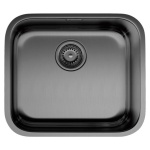 Мойка кухонная Omoikiri Omi 49-U GM вороненая сталь 4993073
