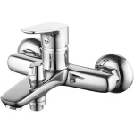 Смеситель для ванны с керамическим дивертором Zodiac, IDDIS, ZODSB02i02WA