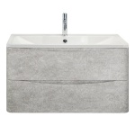 Тумба под раковину BelBagno Acqua 100 серый ACQUA-1000-2C-SO-CVG