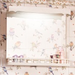 Зеркало Бриклаер Кантри 85 бежевый дуб