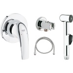 Гигиенический душ Grohe BauCurve со смесителем 123072