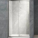 Душевая дверь в нишу Veconi Vianno VN-34 110 см профиль хром (VN34-110-01-C7)