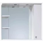 Зеркало Onika Эльбрус 90.02 R с подсветкой белый 