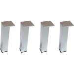 Ножки для мебели Aquanet 150 мм, 4 шт.