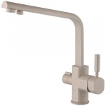 Смеситель Kaiser Decor 40144-4 для кухонной мойки, песочный мрамор