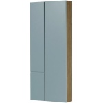 Шкаф подвесной Aquaton Мишель 43 светлое дерево-голубой