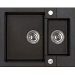 Мойка кухонная Alveus Rock Granital 80 carbon 1090960