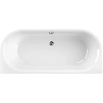 Акриловая ванна Cezares Metauro Wall 180x80  METAURO-wall-180-80-40-W37