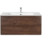 Тумба под раковину Vincea Vico 100 темное дерево VMC-2V100RW