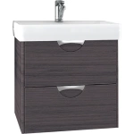 Тумба под раковину Aquaton Сильва 60 темное дерево 1A211801SIW50