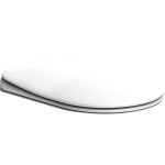 Сиденье для унитаза Boheme Avva, soft-close белый, матовый (976-MW)