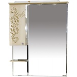 Зеркало Misty Бабочка 90 L бежевый, патина