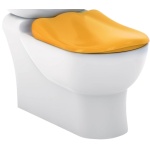 Чаша для унитаза-компакта Creavit Ducky DC360 с биде