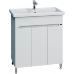 Тумба под раковину напольная Санта Лондон 80 белый 224041