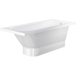 Ванна из искусственного камня Фэма Виктория 170x70 на подиуме ВИКТОРИЯ-170-POD