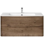 Тумба под раковину Vincea Paola 100 темное дерево