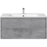 Тумба под раковину Vincea Vico 100 серая VMC-2V100BT