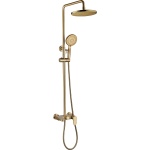 Душевая стойка Boheme Spectre 458-BR бронза