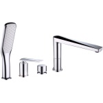 Смеситель Boheme Venturo 370 на борт ванны