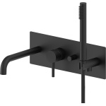 Смеситель Paffoni Light LIG001NO С ВНУТРЕННЕЙ ЧАСТЬЮ, для ванны с душем