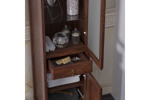 Шкаф-пенал Opadiris Лоренцо 45 R светлый орех - 3