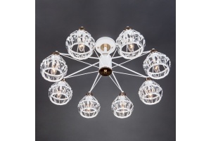 Люстра на штанге Eurosvet Lord 70075/8 белый - 2