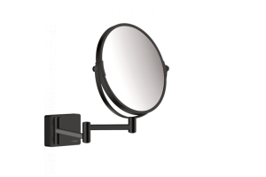 Косметическое зеркало Hansgrohe AddStoris черный матовый 