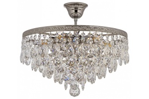 Люстра на штанге Arti Lampadari Castellana Nickel Castellana E 1.3.30.608 N