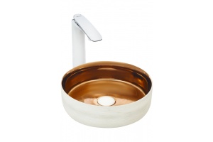 Раковина Weltwasser WW ELBACH 3134 LSWG 35.5 белый - золото (10000004540)