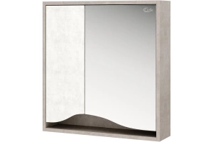 Зеркало-шкаф Onika Брендон 60 камень светлый (206084)