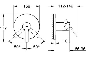 Смеситель Grohe Lineare New 24063001 для душа - 3