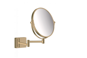 Косметическое зеркало Hansgrohe AddStoris шлифованная бронза