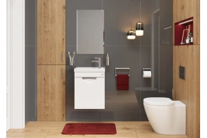 Тумба с раковиной Onika Комо 45 белый - 3