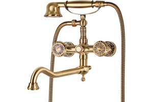 Смеситель для ванны Bronze de Luxe Royal бронза (10119D)