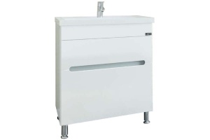 Тумба под раковину напольная Санта Лондон 70 белый