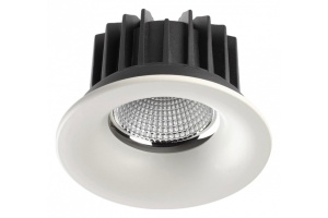 Встраиваемый светодиодный светильник Novotech Spot Drum 357604