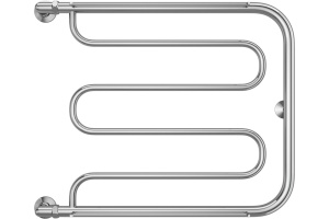 Водяной полотенцесушитель Terminus Фокстрот 600x700 Хром