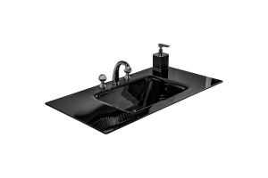 Раковина - столешница Armadi Art Lucido 100 черный