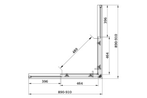 Душевой уголок Veconi Rovigo 80х80, хром (RV83-80-01-C5) - 3