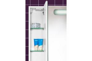 Зеркало-шкаф Vod-Ok Мальта 60 R, белый - 3