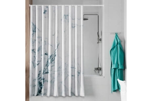 Штора для ванной Wasserkraft Aland 200х200 белый