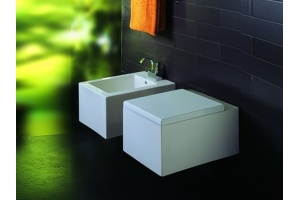 Унитаз подвесной Simas Frozen с крышкой, белый (FZ18) - 2