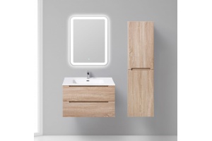 Тумба с раковиной BelBagno Etna 80 rovere bianco - 3