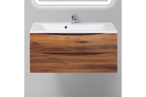 Тумба под раковину BelBagno Marino 100 темное дерево