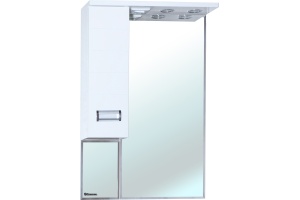 Зеркало-шкаф Bellezza Сиена 60 L белый